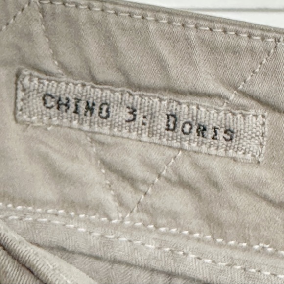 New! Max Mara Weekend Cargo Chino 3 Pants Doris 12 Khaki - Picture 7 of 10